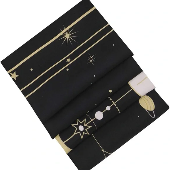 Constellation Moon Phase Solar System Planet Galaxy Retro Art Tapestry Wall Art - Picture 7 of 8